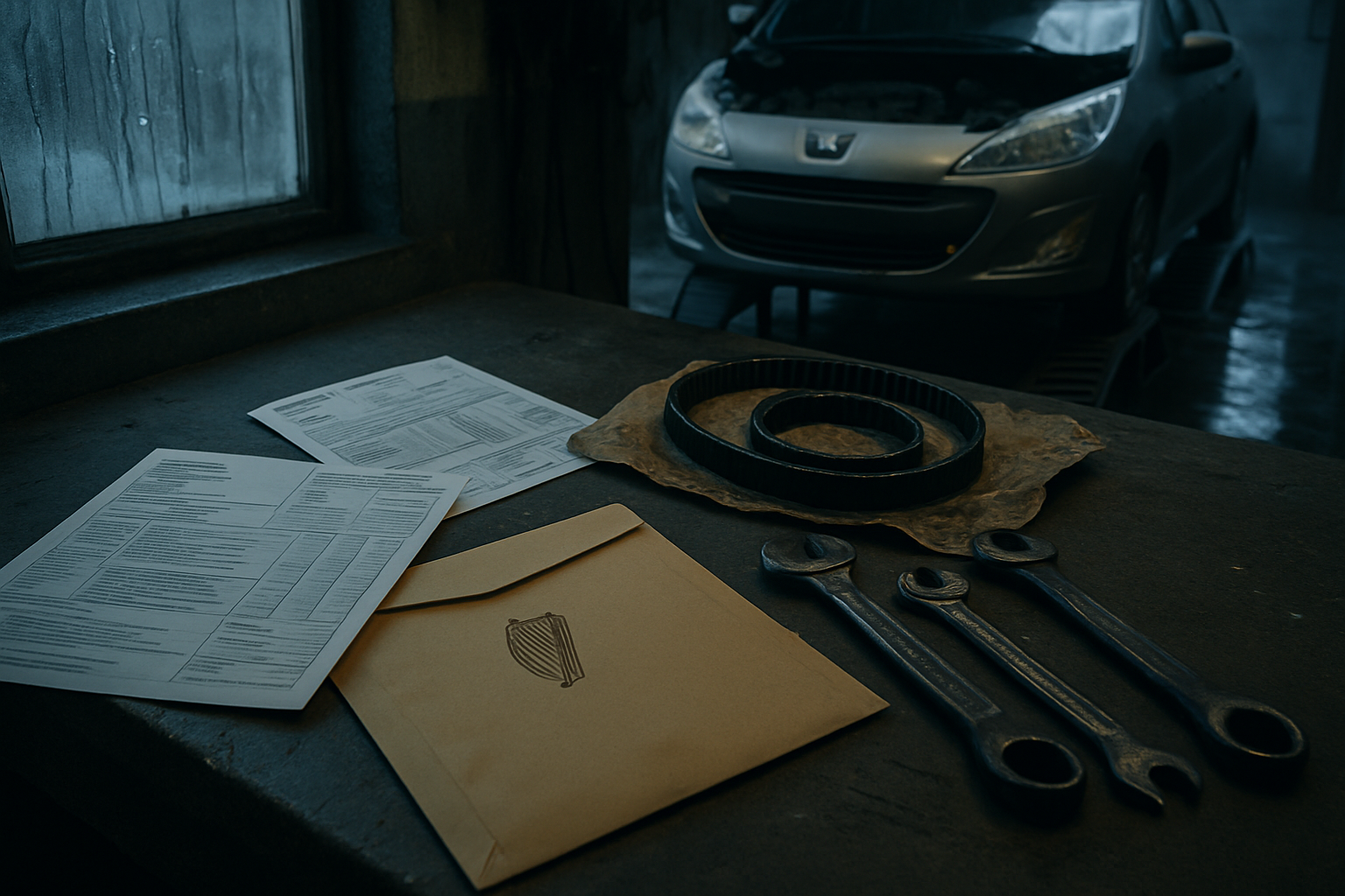 A Small Claims letter from Carlow for a €1,600 timing belt — and the five lines every Irish garage invoice should already carry