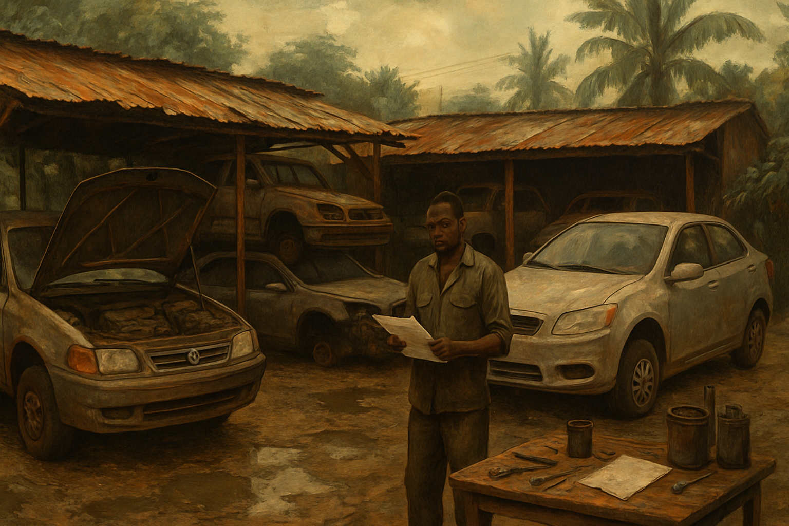 Abandoned Vehicles in Your Yard: How Cameroon Shops Can Legally Recover CFA 1.5M-4M Without Going to Court