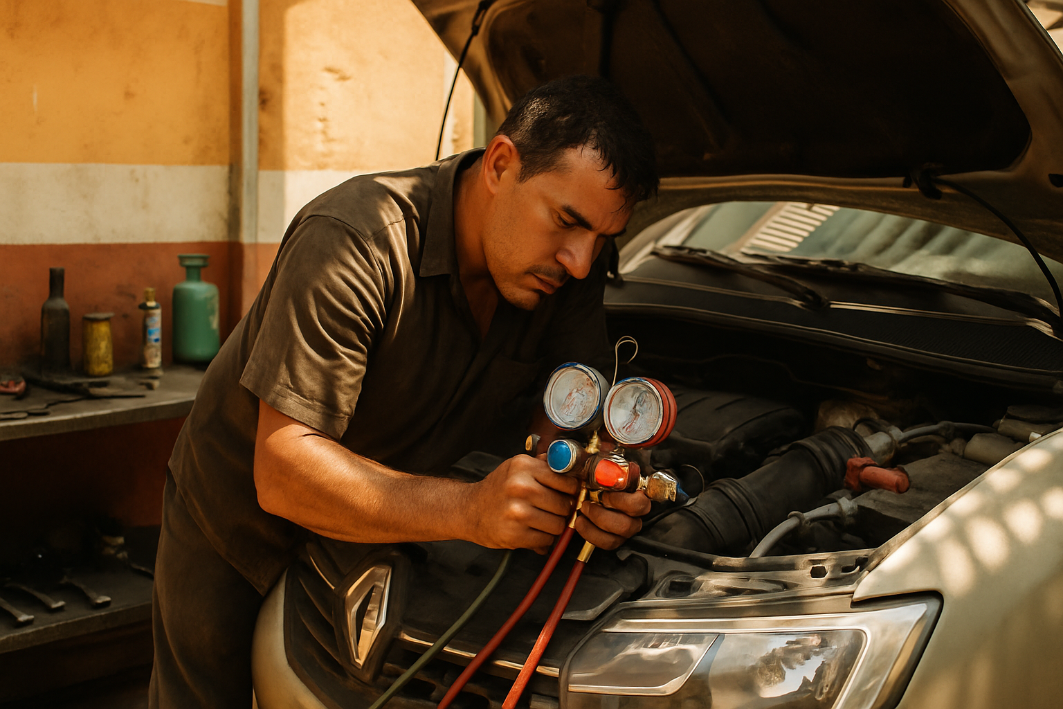 Aire Acondicionado en Primavera: Por Qué tu Taller Está Diagnosticando Mal y Perdiendo COP $1M+ por Cliente