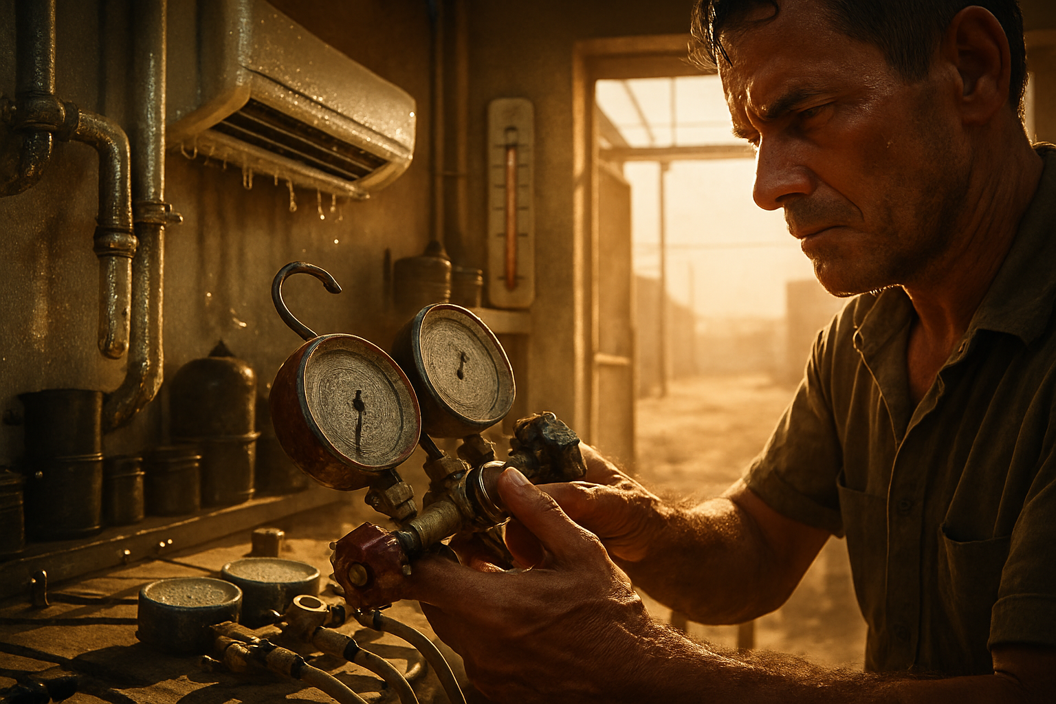 الرطوبة والحرارة تقتل التكييف: كيف تشخص المشكلة بشكل صحيح وتوفر 2,000 دينار شهرياً