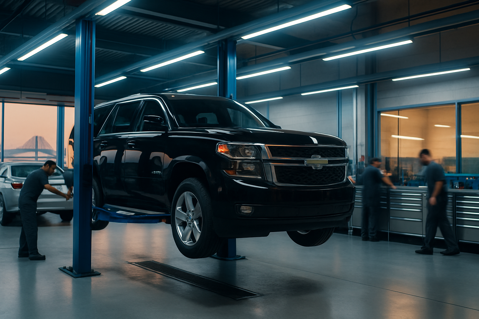 السيارات السعودية على جسر الملك فهد: كيف تحول ورشتك إلى وجهة مفضلة للعملاء من الرياض والدمام