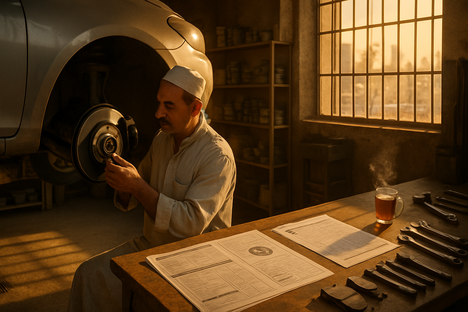 April Brake Season in Egypt: How to Turn Spring Inspections into 5,000-12,000 EGP Additional Monthly Revenue Without Upselling