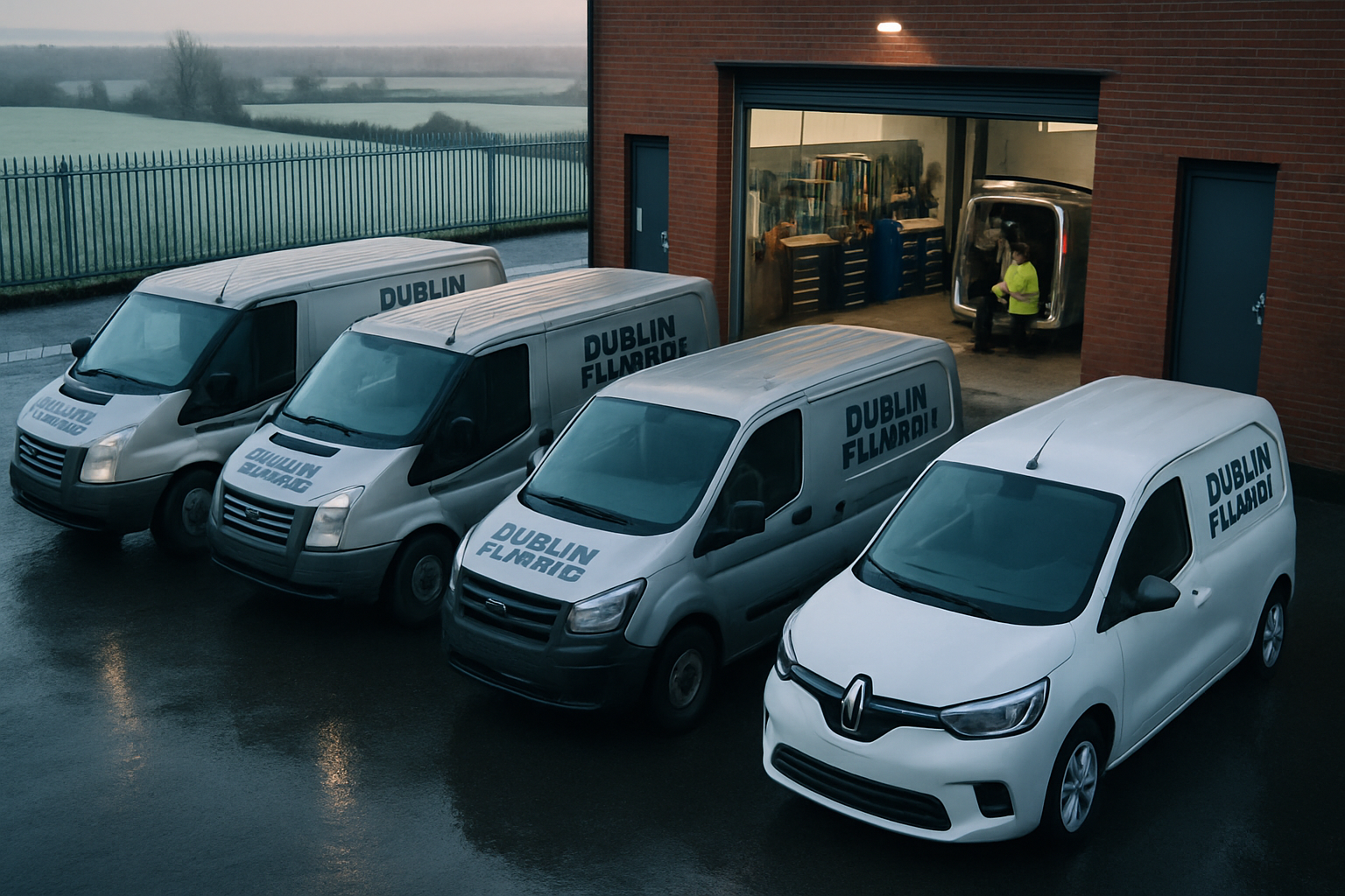 Electric vans for a 15-van Irish fleet in 2026 — SEAI grants, real TCO, and the routes that still do not work