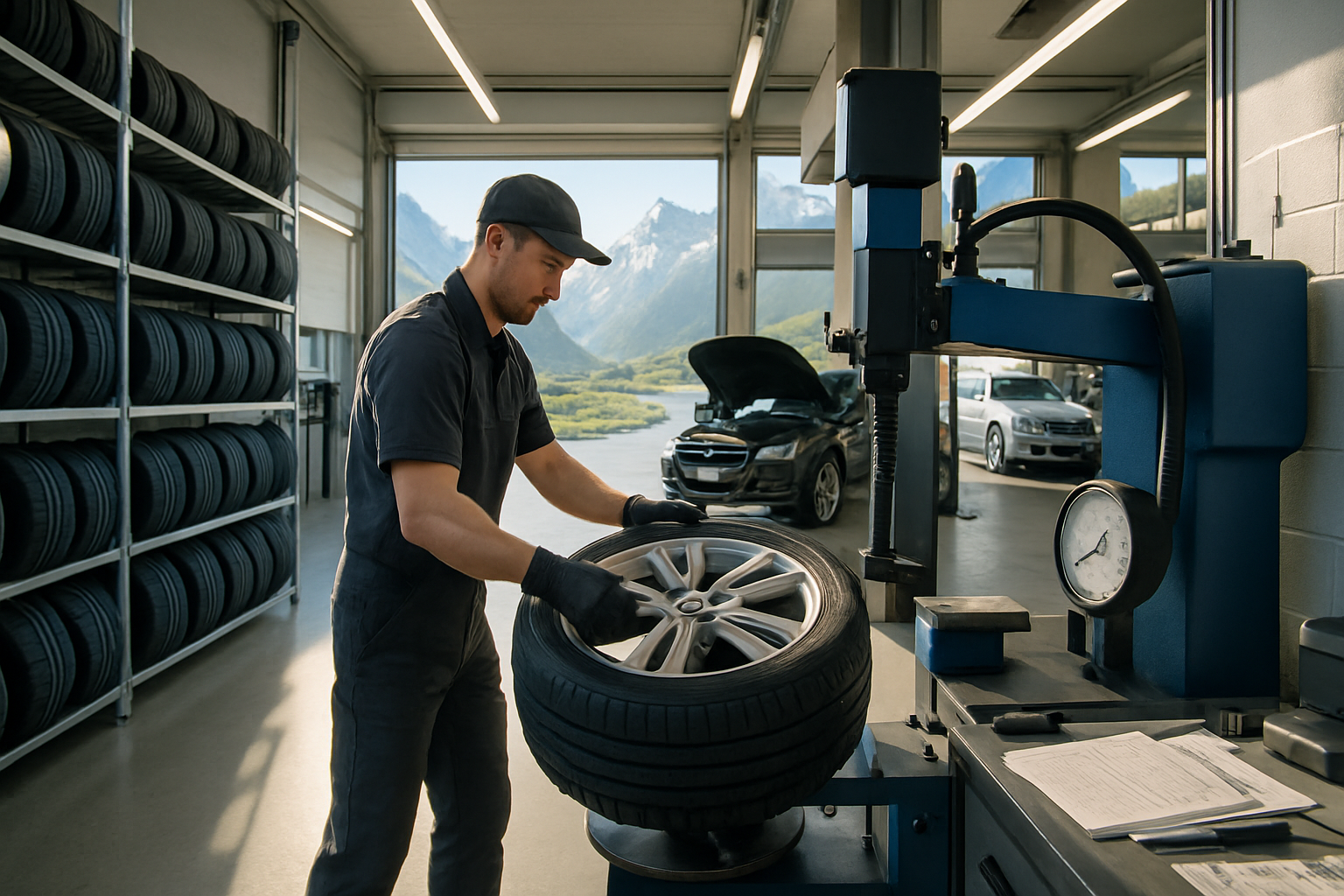 Frühjahrsreifenwechsel in der Schweiz: Wie du die April-Hektik ohne Engpässe meisterst