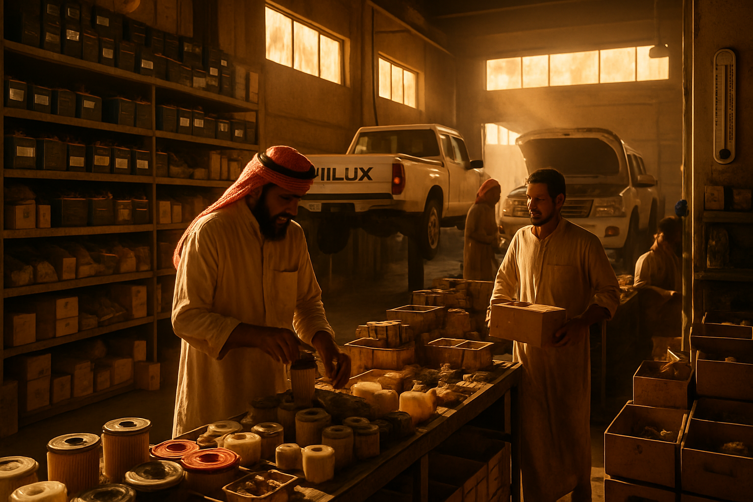 هايلوكس ولاند كروزر: أجزاء الاستهلاك السريع التي يجب تخزينها قبل الصيف