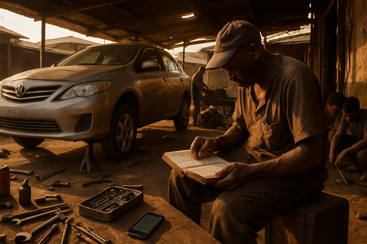 How 5 Abuja Mechanics Built ₦10M Businesses Without a Showroom — Just a Phone and Records