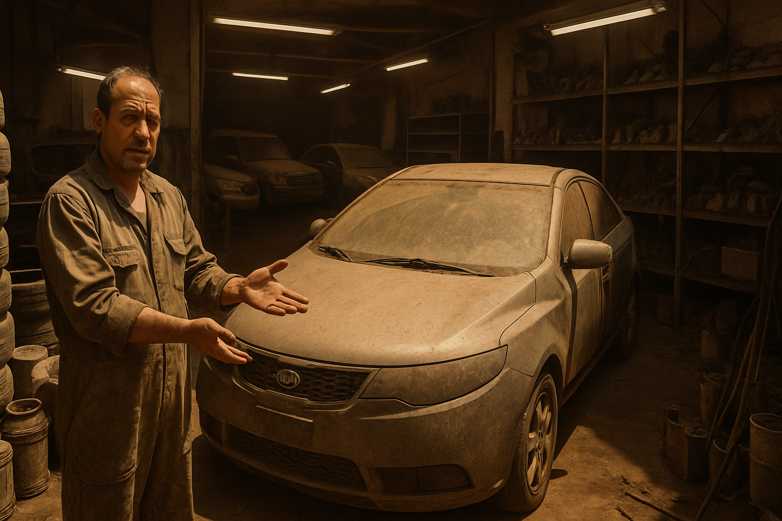 How Egyptian Workshops Lose 15,000 EGP Monthly to Abandoned Cars — And How to Get Paid