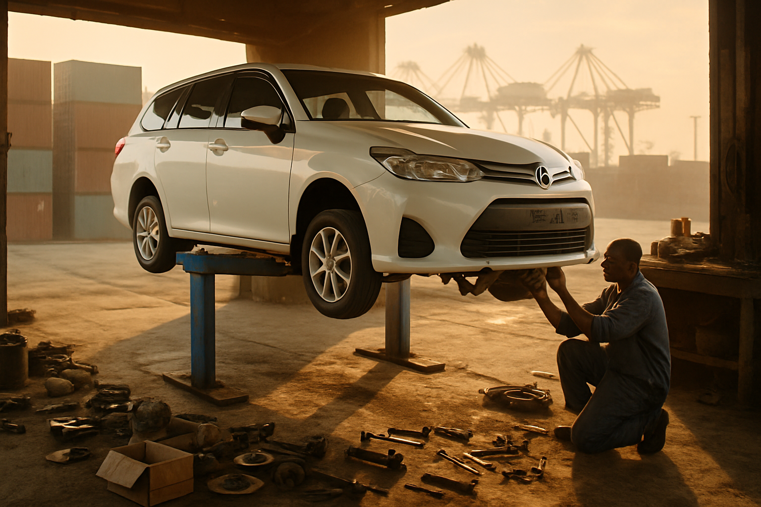 Japanese Used Cars Flood Kenya — 5 Services Every Import Needs Before the Owner Drives Away