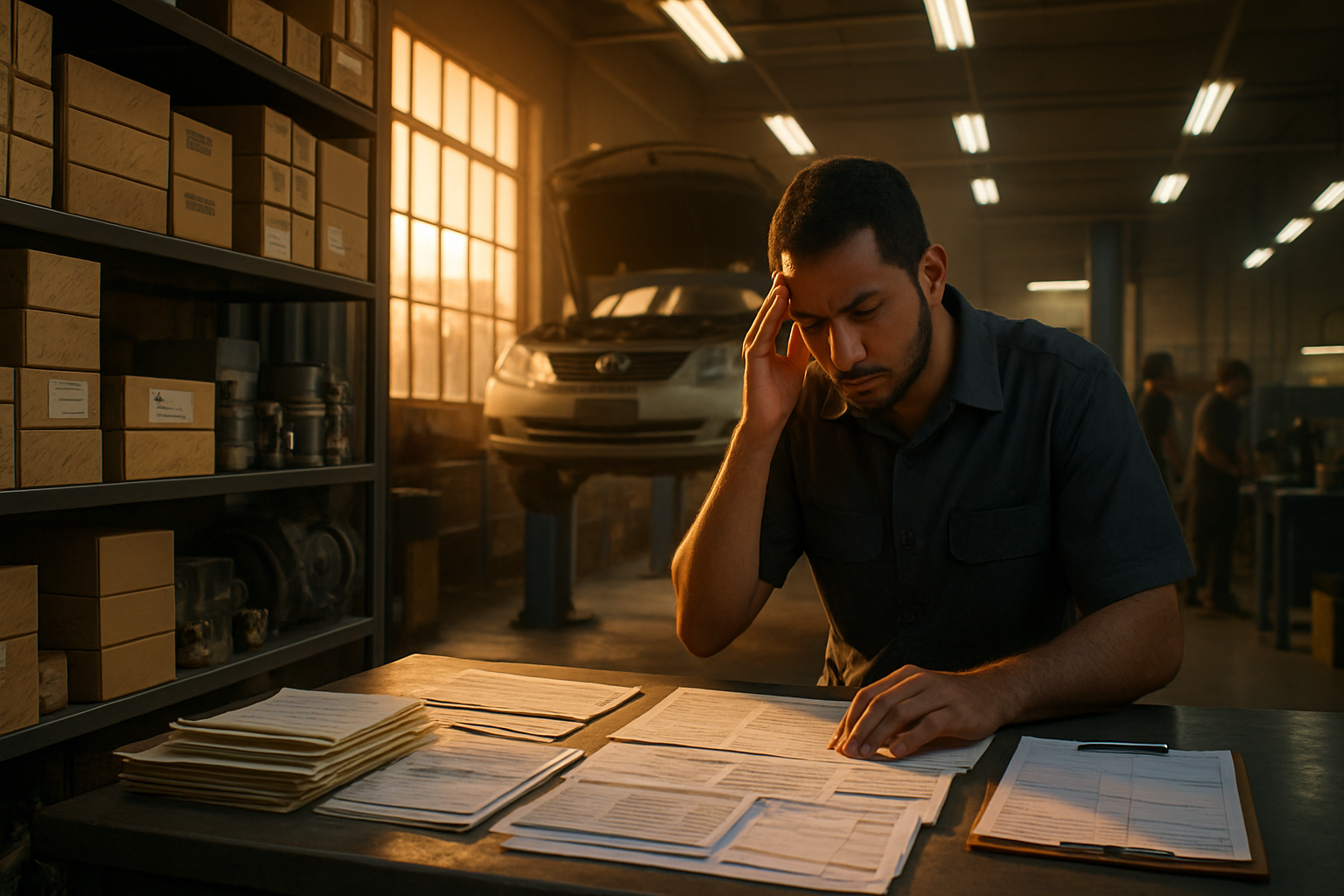 قطع الغيار المستوردة عالقة في الجمارك 6 أسابيع: كيف تختزل وقت الانتظار وتوفر 1,500 دينار شهرياً