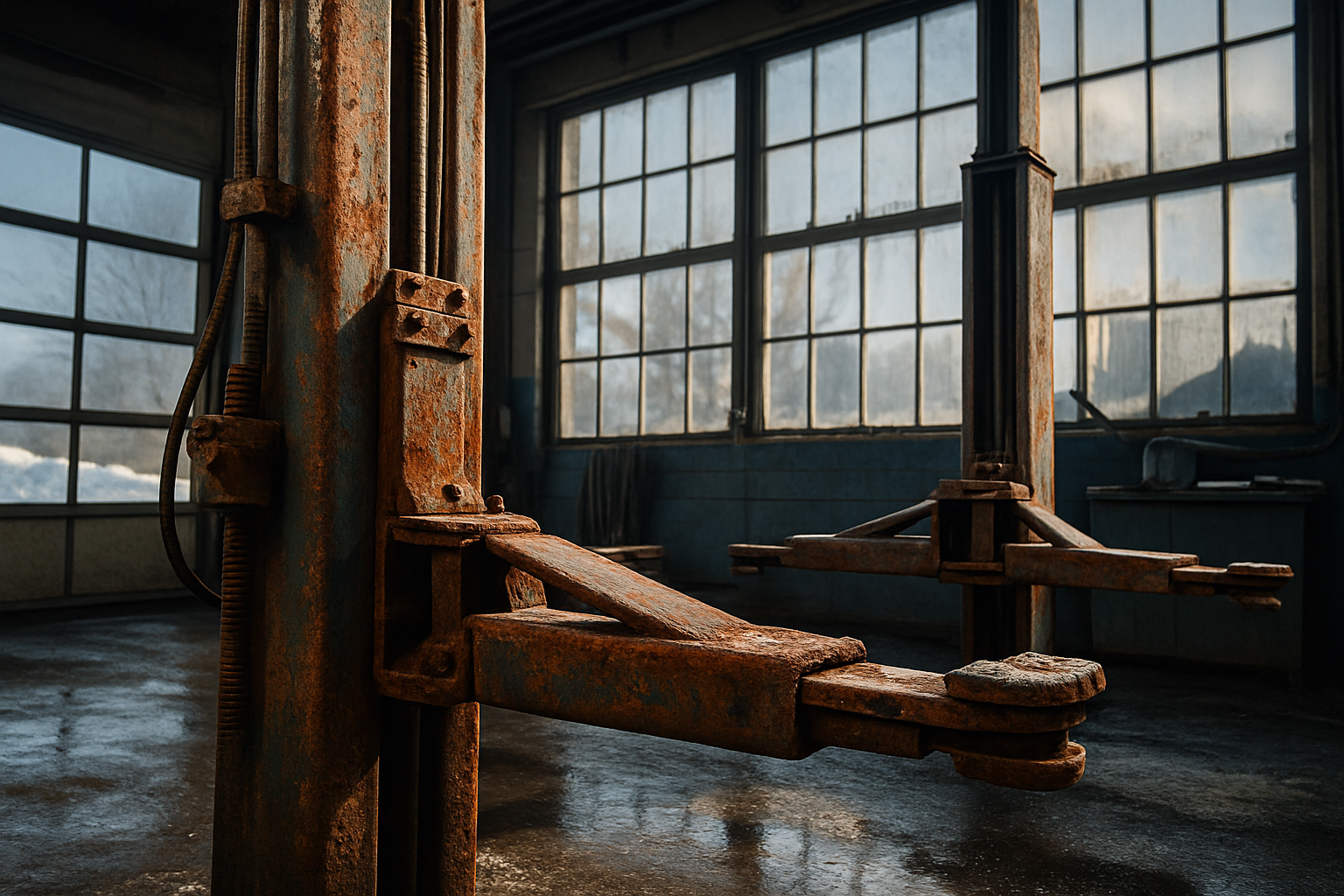 Winter's Over, Your Lifts Aren't: The Hidden Cost of Rust and Salt Damage in Canadian Garages