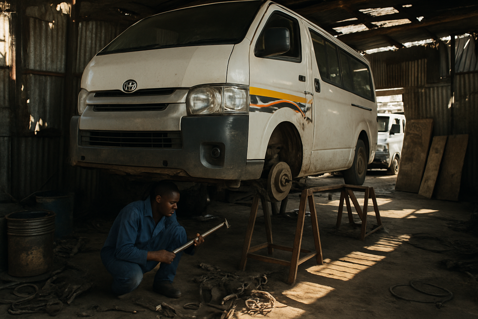 Minibus Taxi Maintenance: The R150,000/Month Business Hiding in Every South African Township