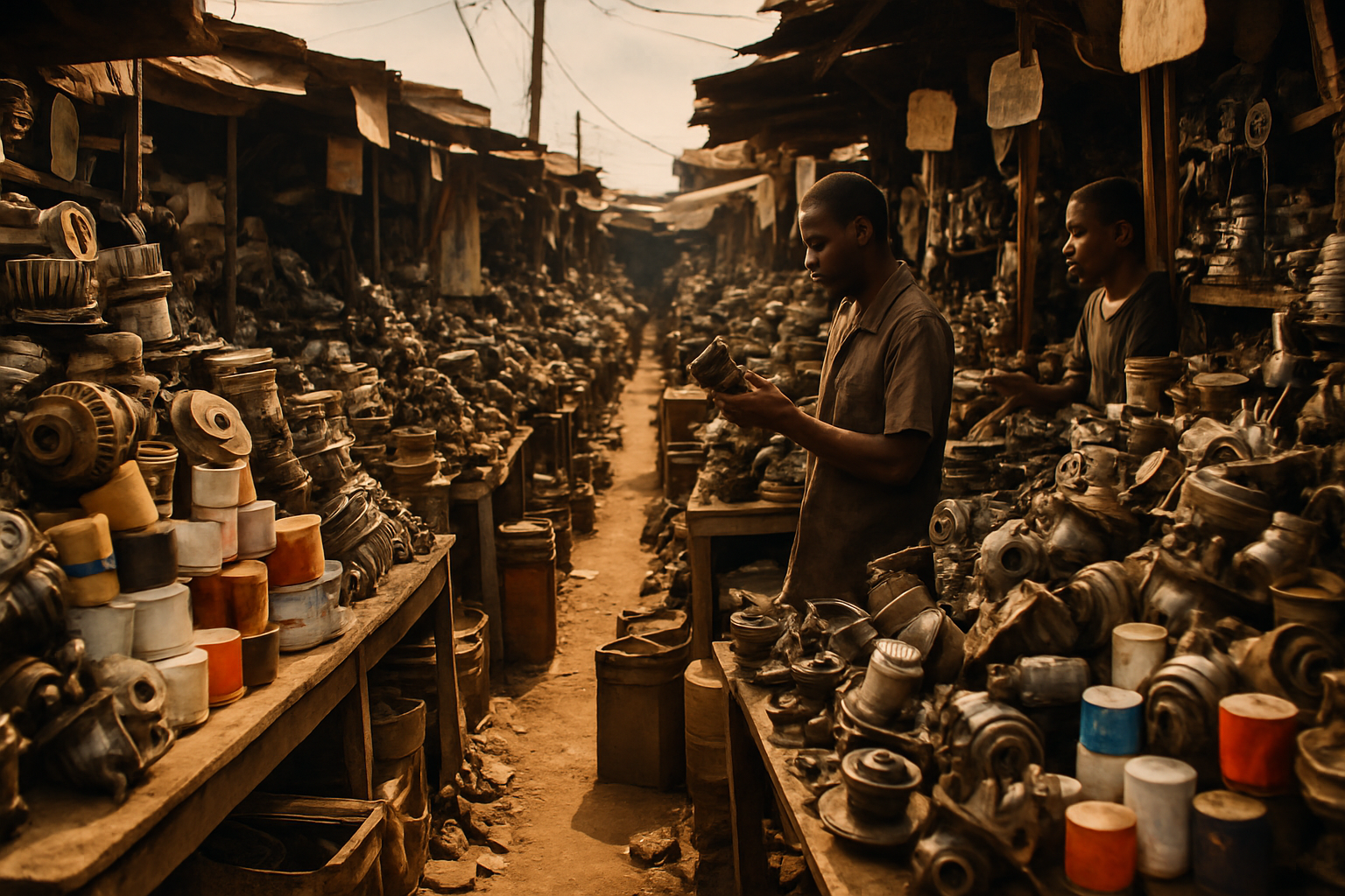 Peças Importadas em Angola: Como Parar de Perder Dinheiro com Fornecedores no Roque Santeiro