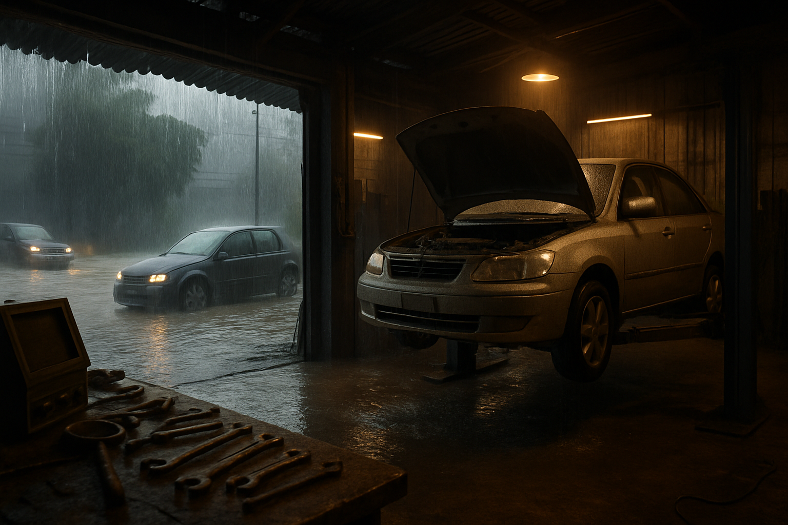 Rainy Season Killed 3 Cars This Week — The KSh 200,000 Opportunity Most Kenyan Garages Miss