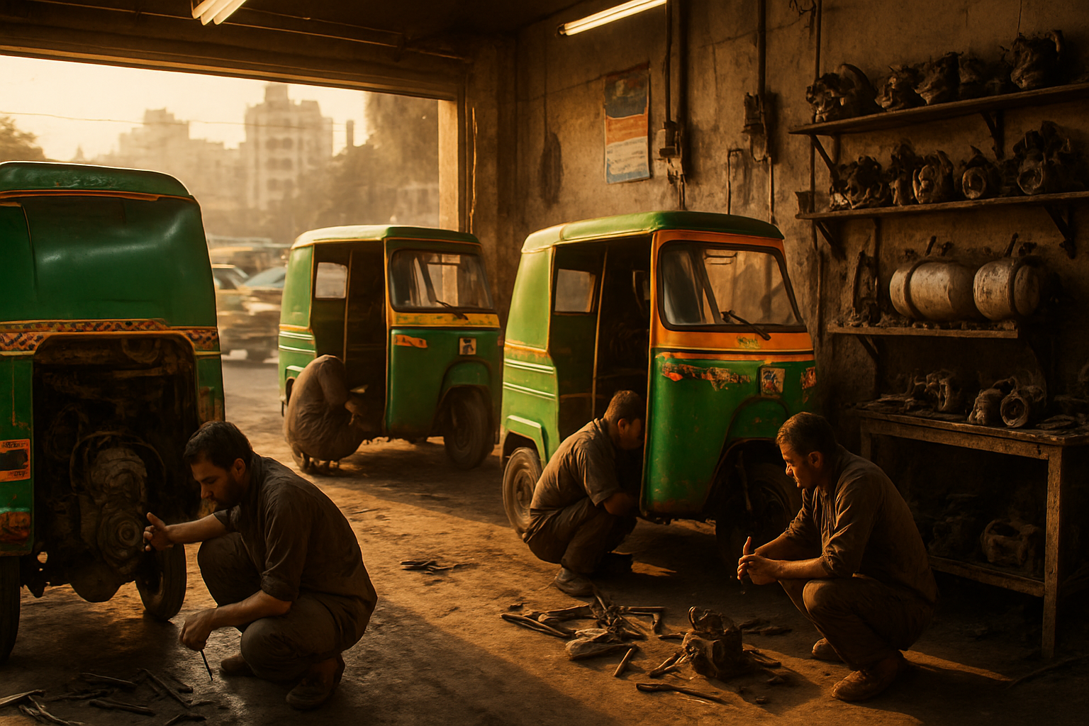 Rickshaw Repairs: The PKR 300,000/Month Business Every Karachi Mechanic Walks Past