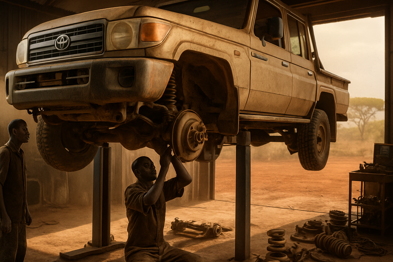 Safari Season Is Coming: How Arusha Garages Make TSh 15 Million From Land Cruiser Maintenance