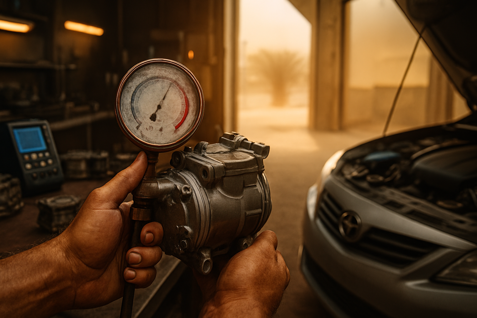 Summer A/C Compressor Failures in Bahrain: Why Your Diagnosis Is Wrong (And Costing You 3,000–5,000 BHD Per Job)