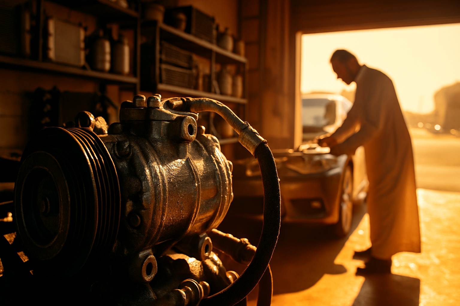 Summer in Riyadh: Your Workshop's SAR 500,000 AC Season Starts in March — Here Is Your Battle Plan