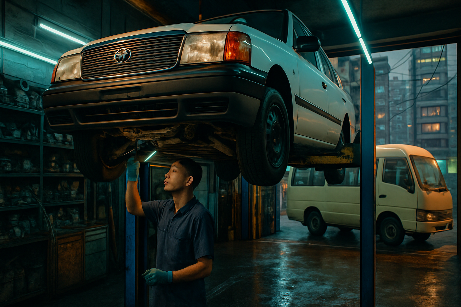 Taxi and Minibus Fleet Maintenance: The HK$2 Million/Year Market in Every Hong Kong District