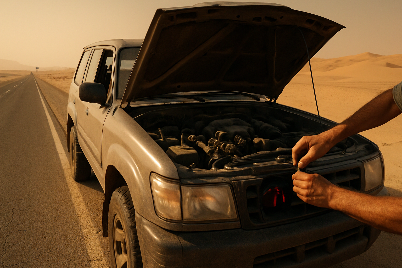 تجهيز السيارة لرحلة برية في السعودية: العلا ونيوم والحدود مع الإمارات والأردن