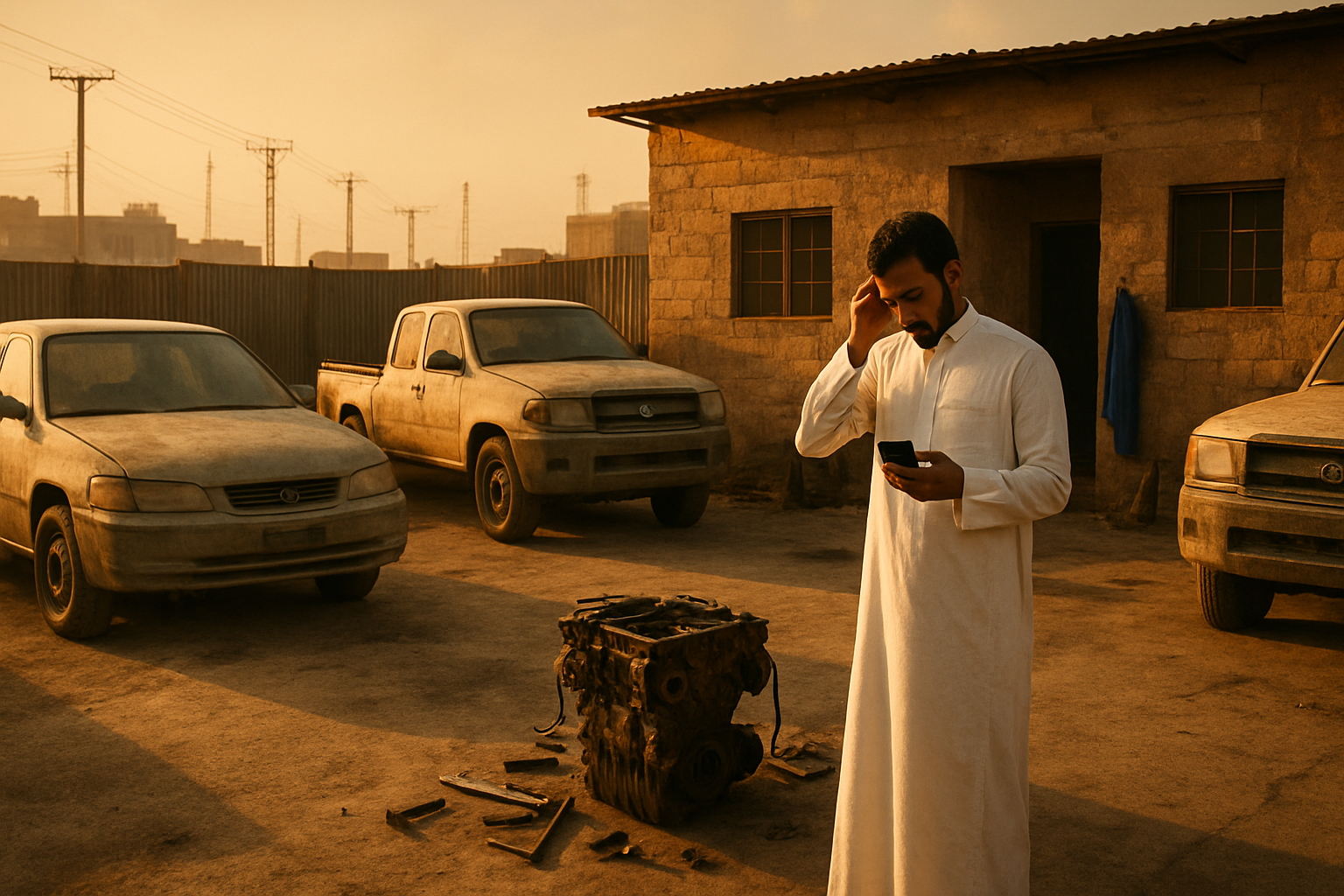 The Abandoned Car Problem: How Saudi Workshops Can Legally Recover 1,500-3,000 SAR Without Court