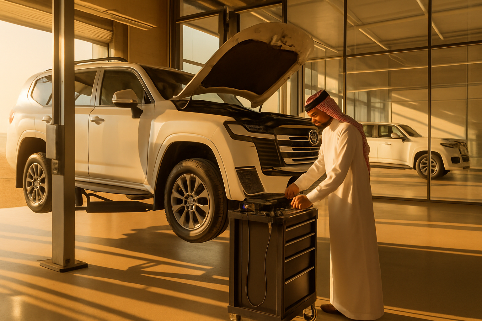 Toyota Land Cruiser Maintenance: Why Saudi's Favourite Vehicle Is Your Workshop's Best Customer