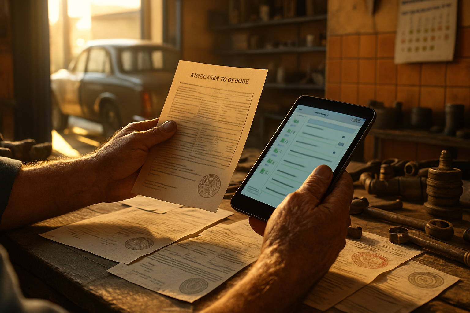 Verifactu en talleres mecánicos: nuevas fechas julio 2027 y multa de €50.000